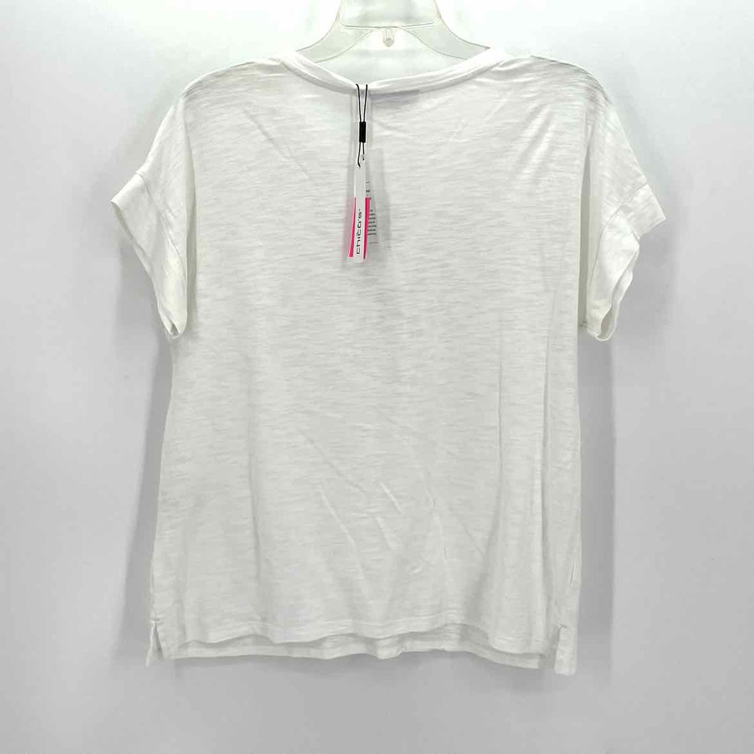 Size S Chico's White Sweater