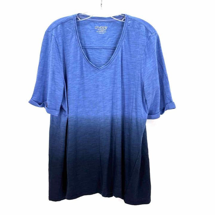 Size XL Chico's Blue Shirt
