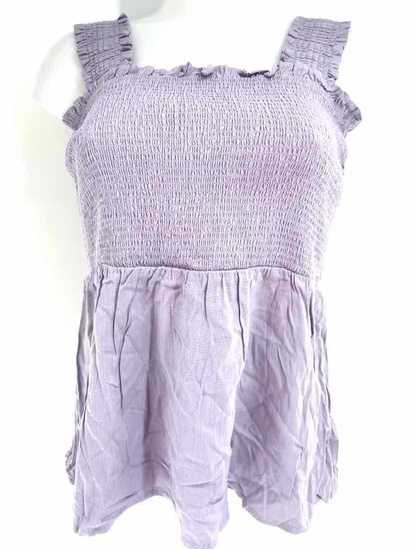 Size M MARKET SPRUCE Purple Shirt