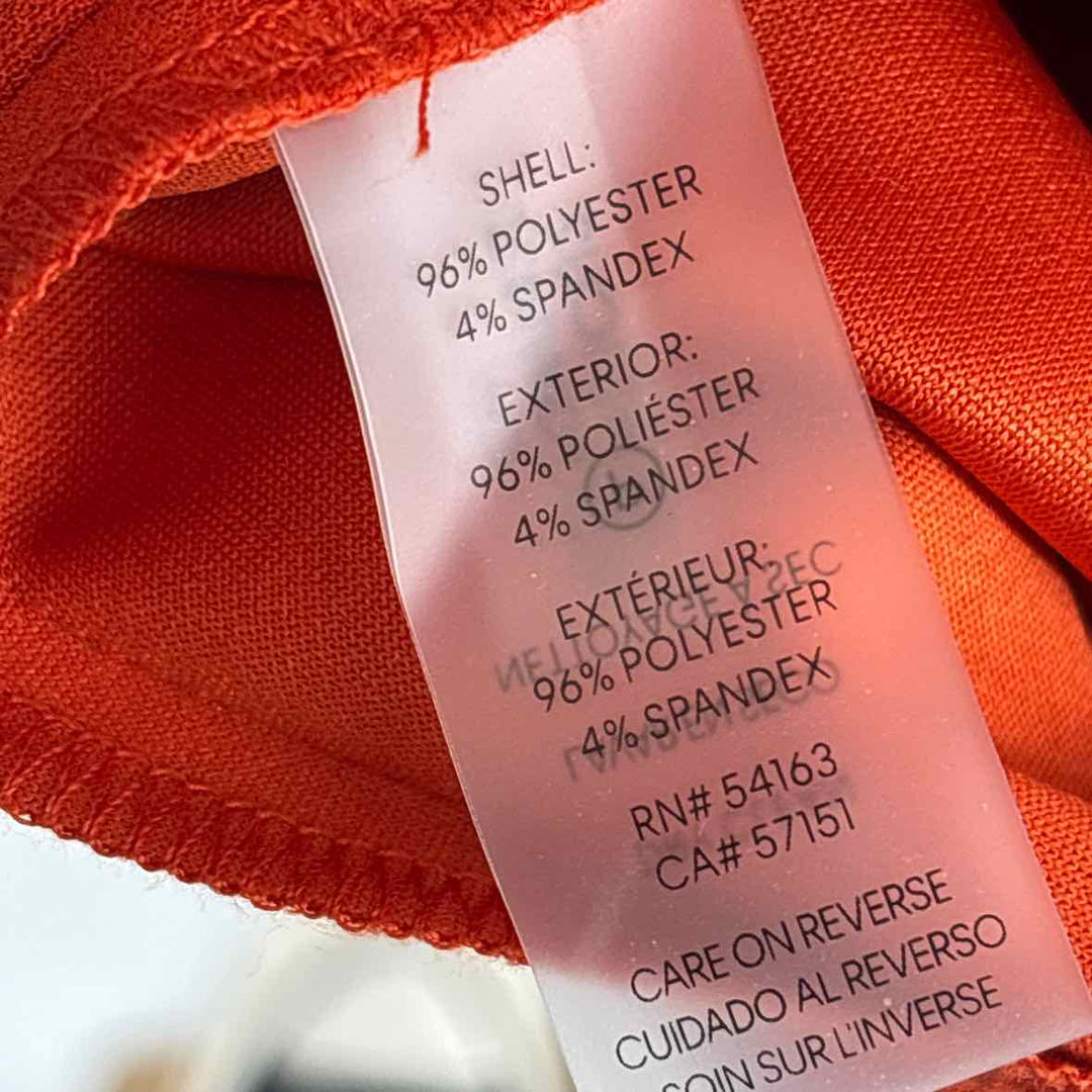 Size 16 Calvin Klein Burnt Orange Dress