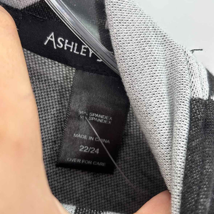 Size 22/24 Ashley Stewart Gray Dress