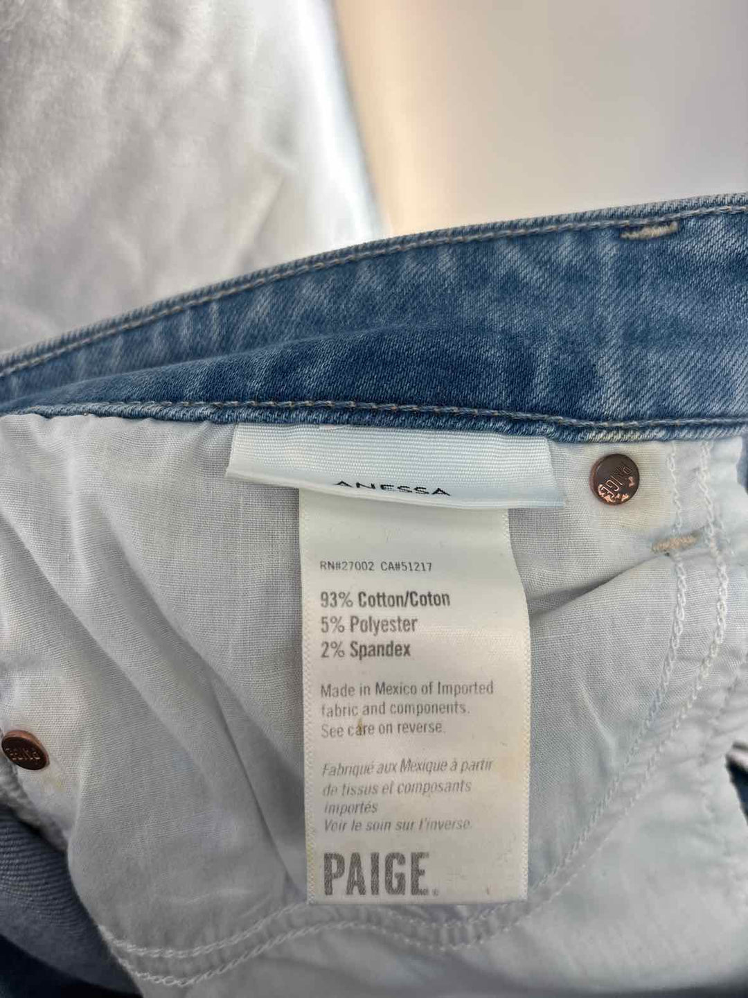 Size 28 PAIGE Denim Pants