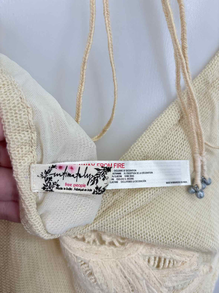 Size L FREE PEOPLE Ivory Dress
