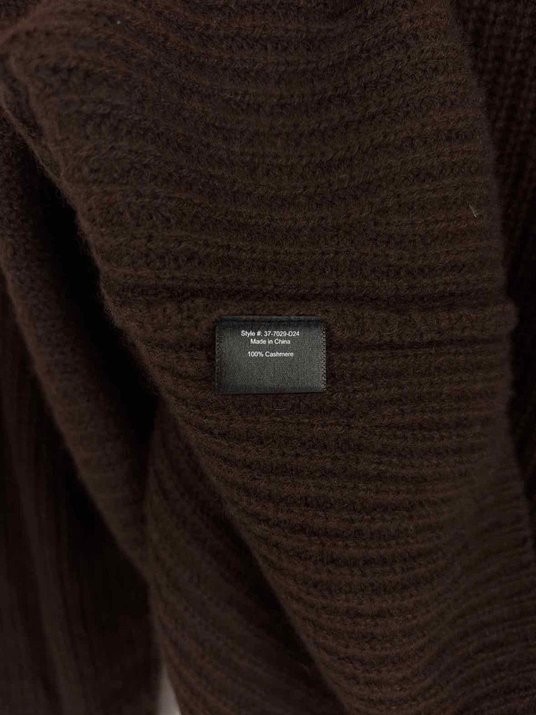 Size XXL JENNI KAYNE Brown Cashmere Sweater