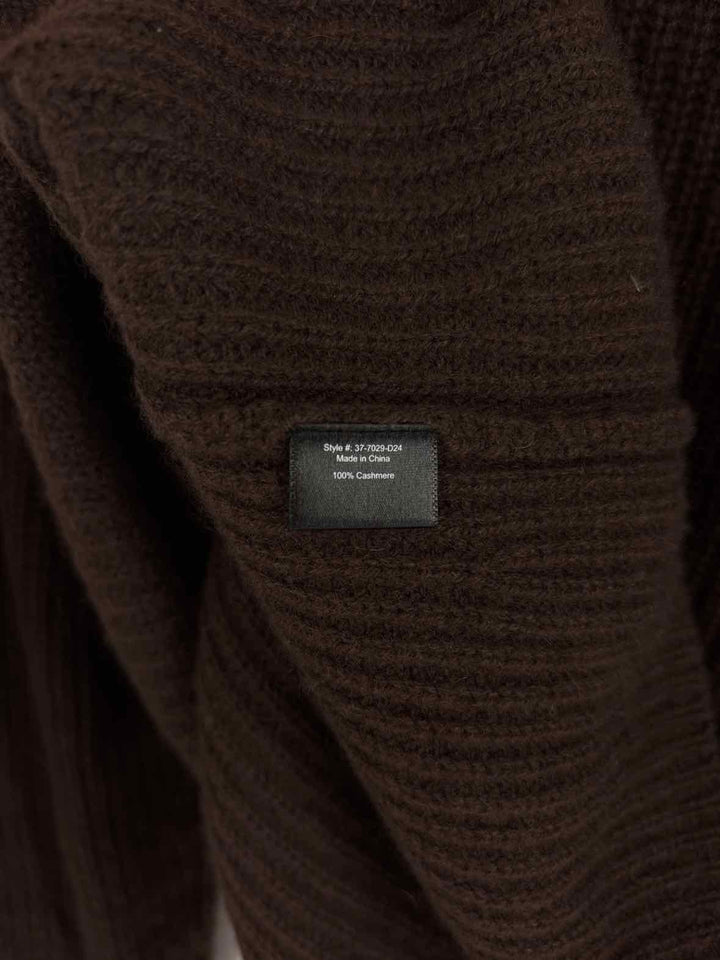 Size XXL JENNI KAYNE Brown Cashmere Sweater