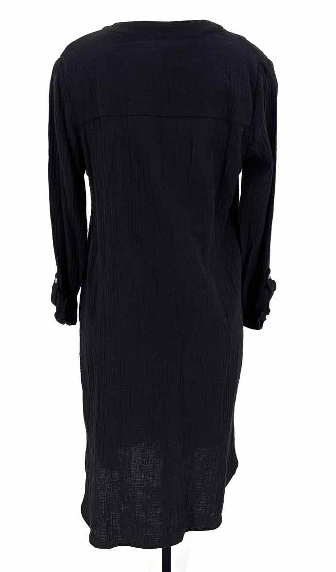 Size L Chico's Black Dress