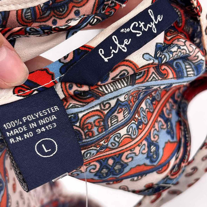 Size L Multi-Color Shirt