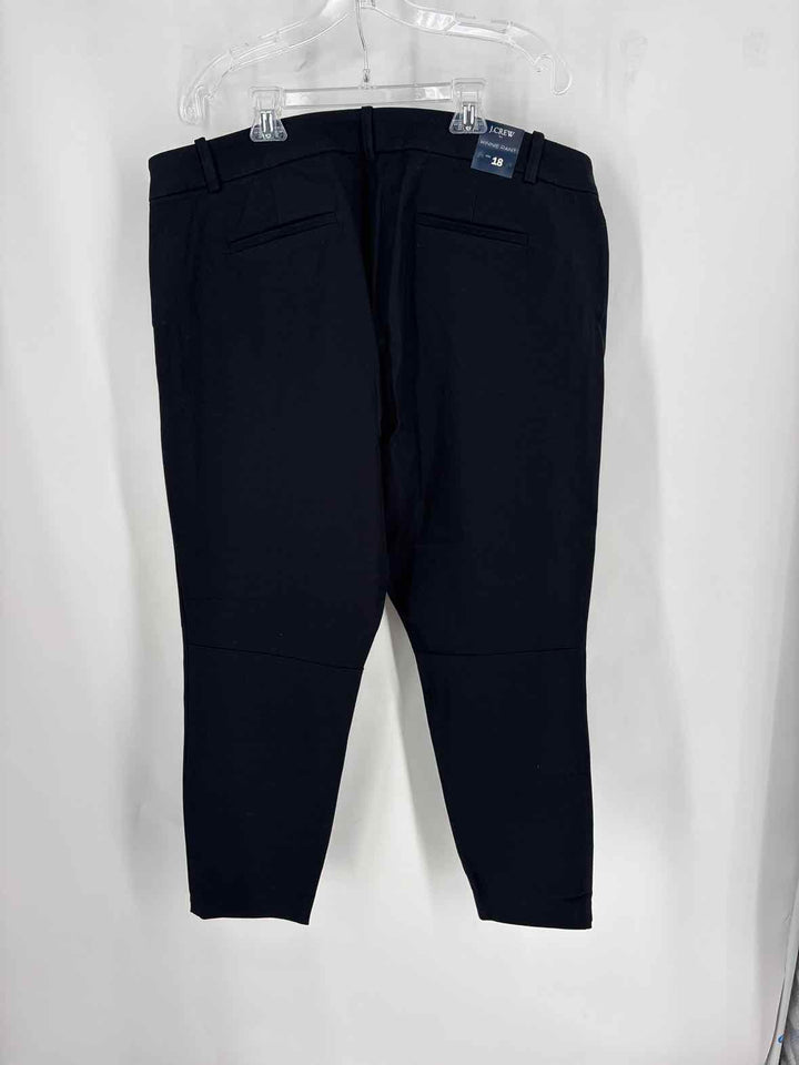 Size 18 J Crew Black Pants