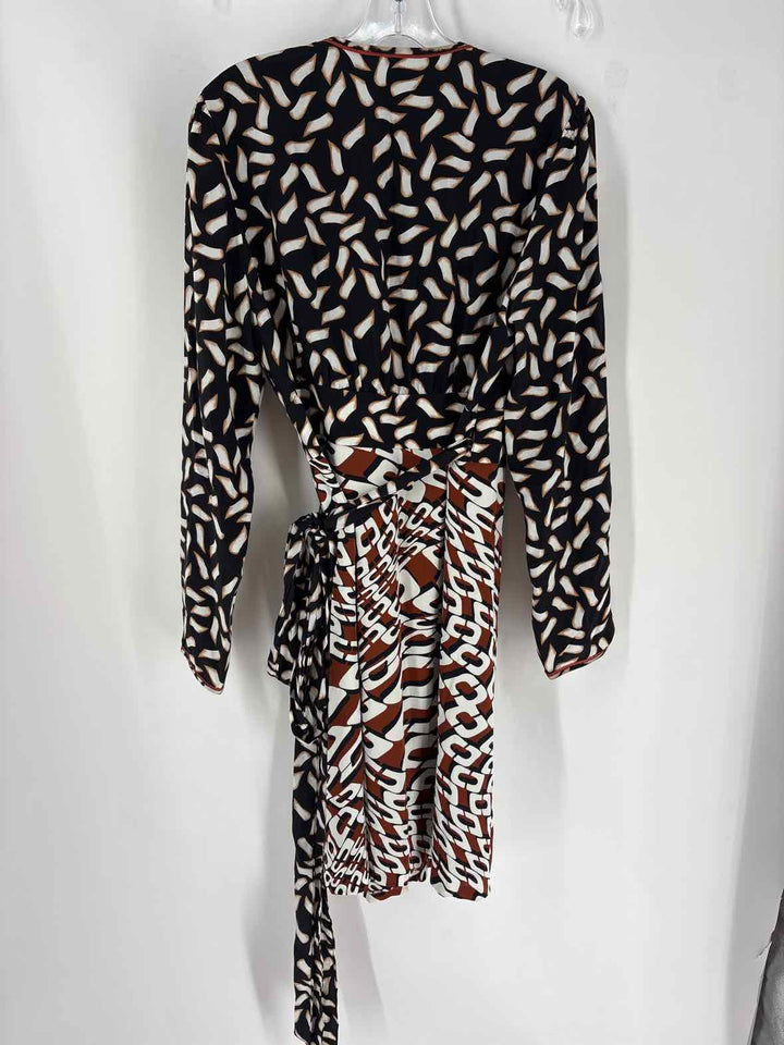 Size 14 DIANE VON FURSTENBERG Black Dress