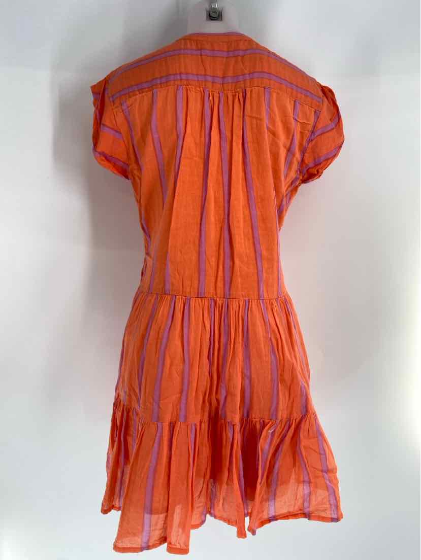 Size L OLIPHANT Orange Dress