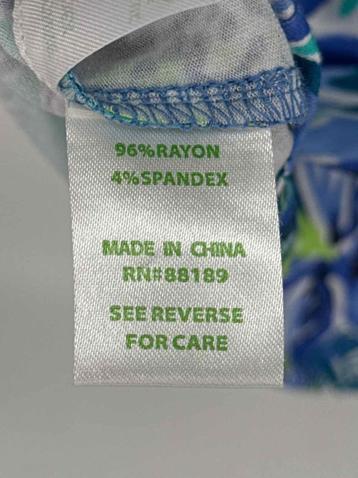 Size XL Lilly Pulitzer Blue Print Dress