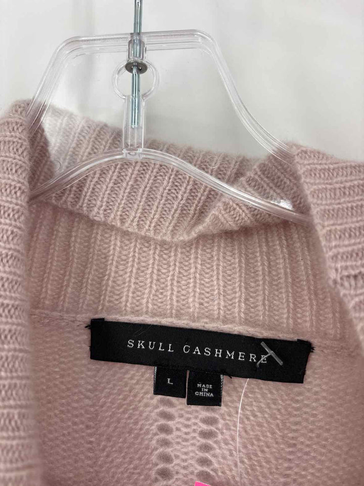 Size L Blue Cashmere Sweater