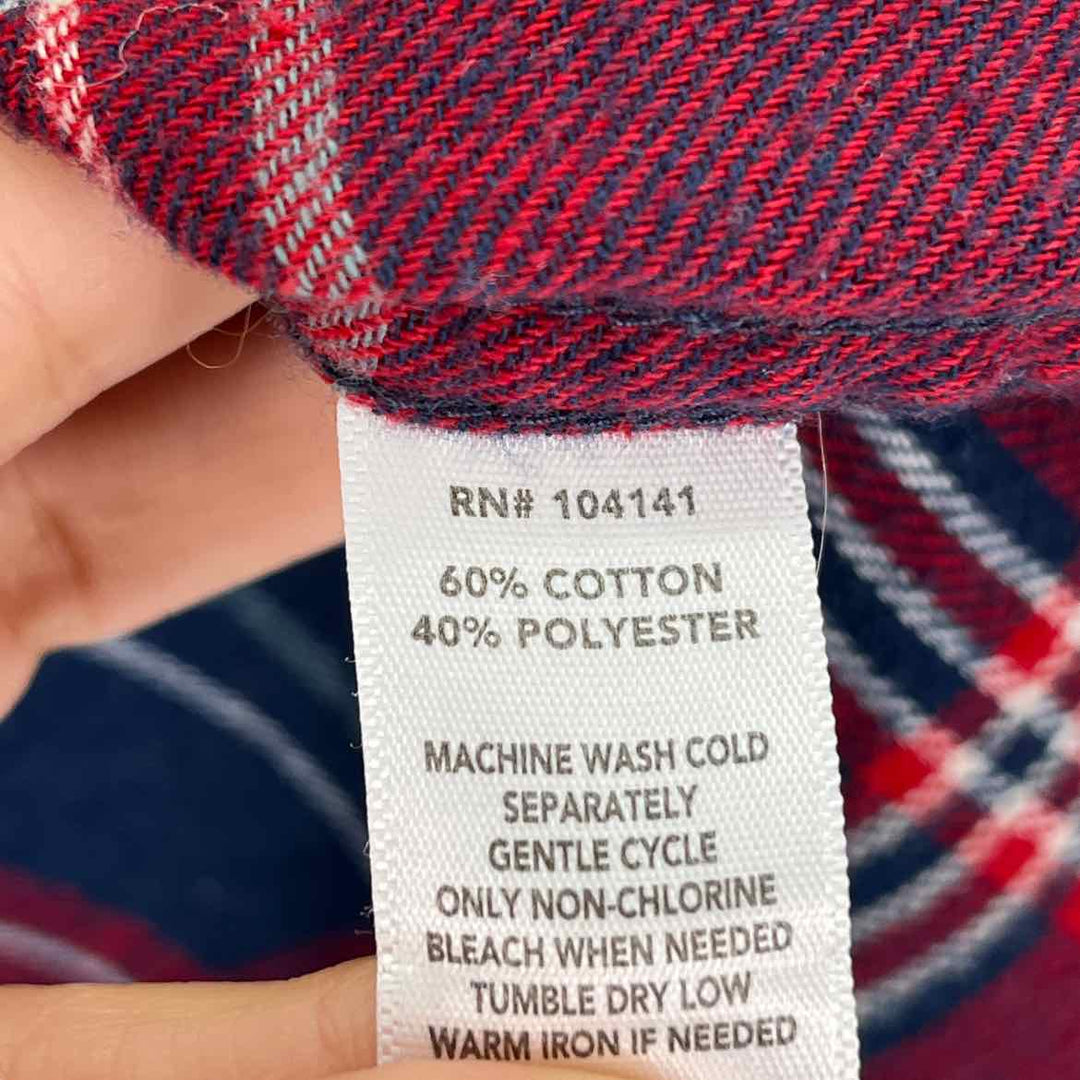 Size M Red Print Shirt