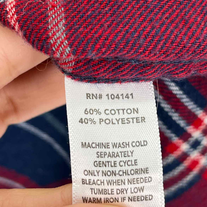 Size M Red Print Shirt