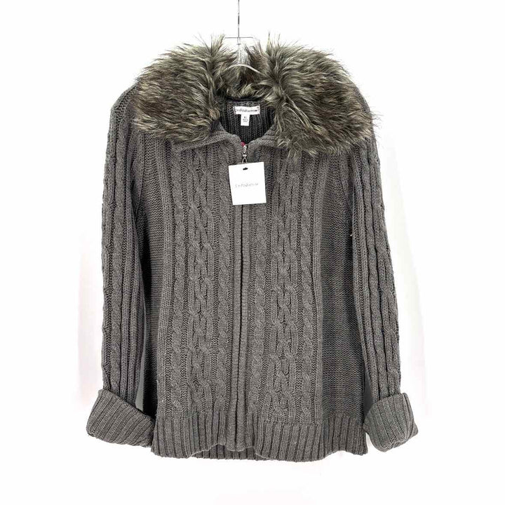 Size XL Croft & Barrow Gray Sweater