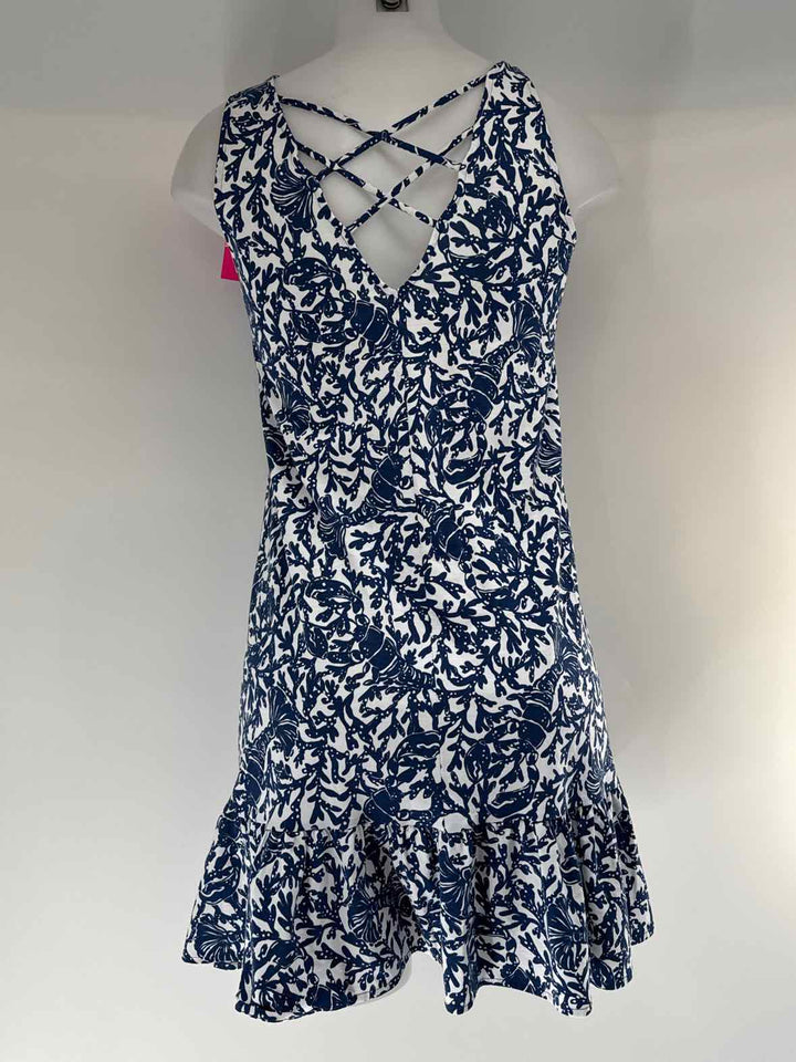Size XXS Lilly Pulitzer Navy Cotton Dress