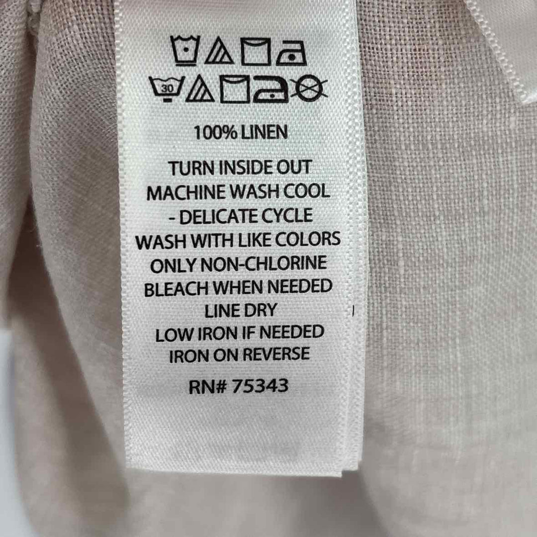 Size M C&C Taupe Linen Shirt