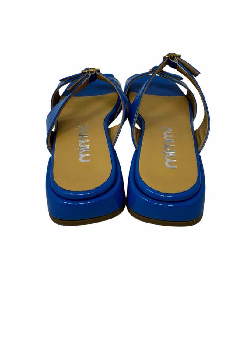 Shoe Size 38 Blue Sandals