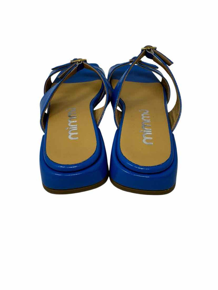 Shoe Size 38 Blue Sandals