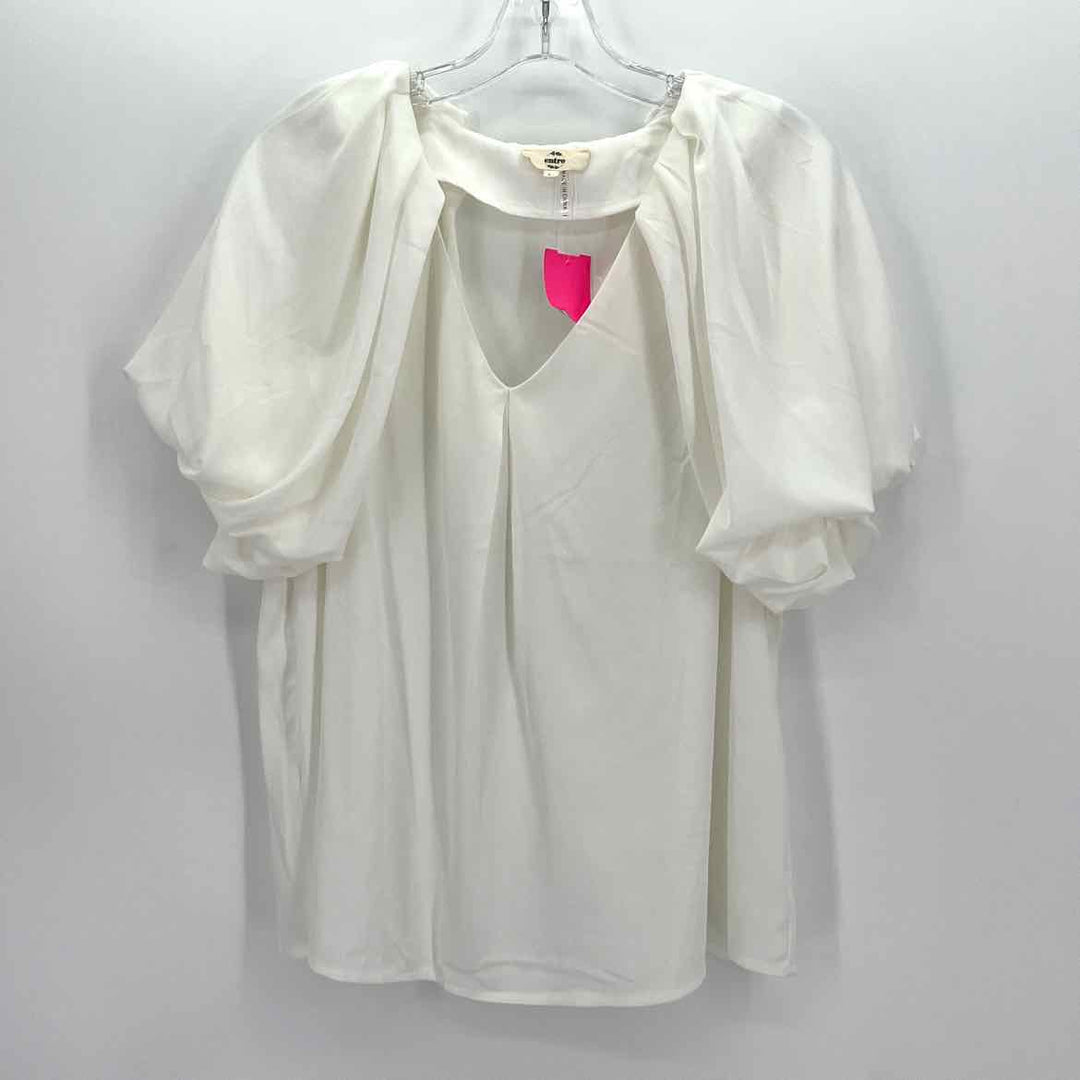 Size L ENTRO White Shirt