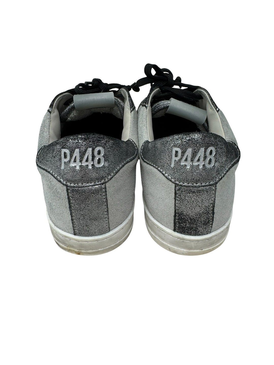 Shoe Size 39 P448 Gray Suede Sneakers