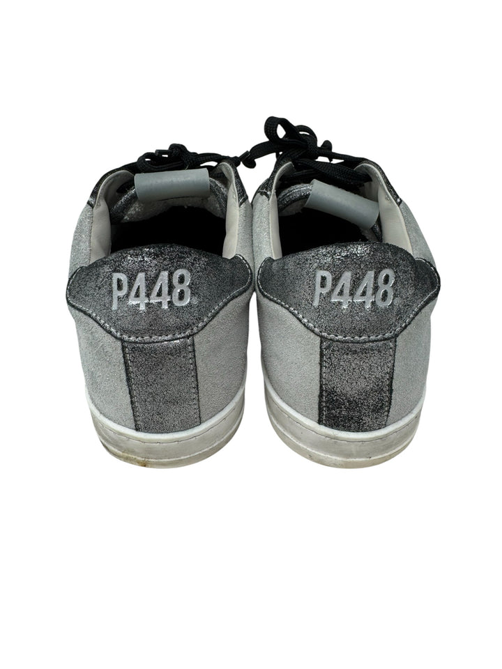 Shoe Size 39 P448 Gray Suede Sneakers