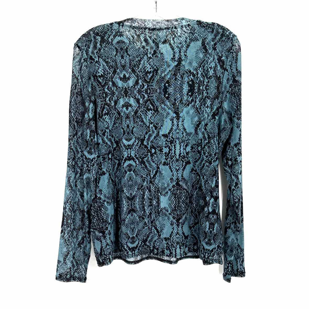Size M INC Teal Mesh Shirt