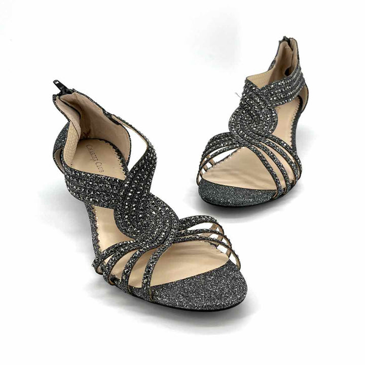 Shoe Size 9 CHARTER CLUB Silver Pumps
