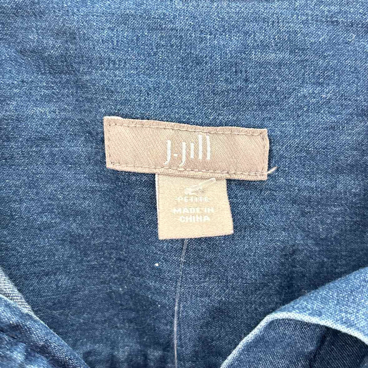 Size L J JILL Denim Shirt