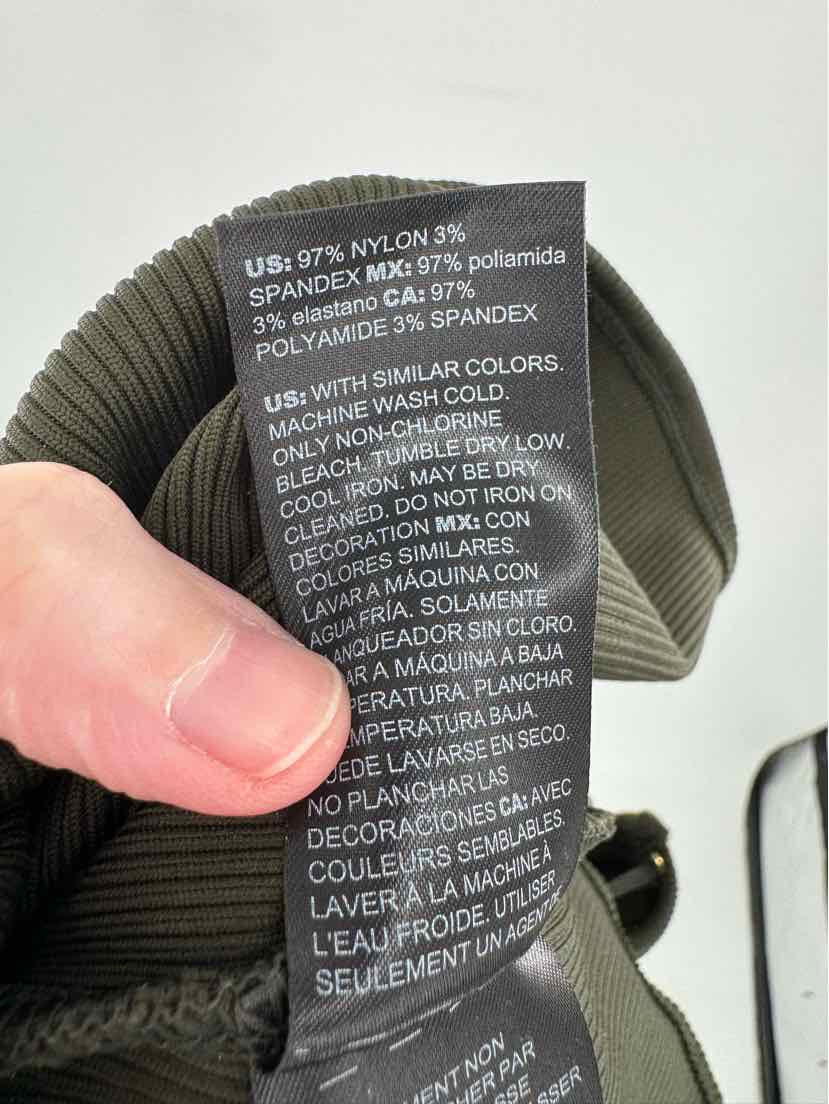 Size S White House Black Market Olive Shirt