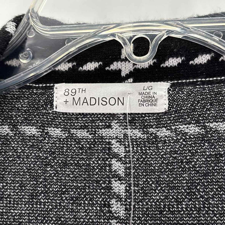 Size L Black Knit Jacket