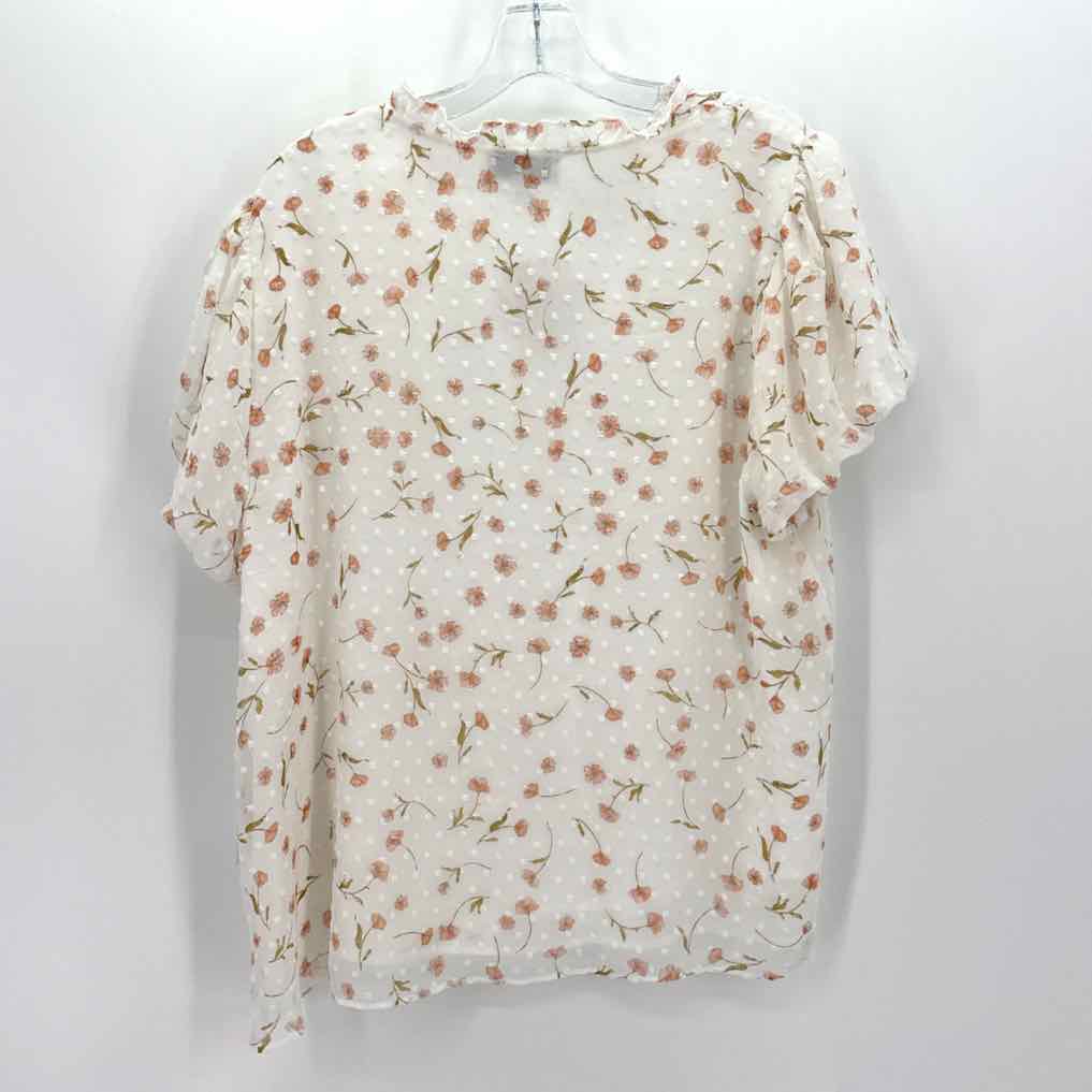 Size XL CECE Ivory Shirt