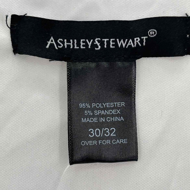 Size 30/32 Ashley Stewart White Shirt
