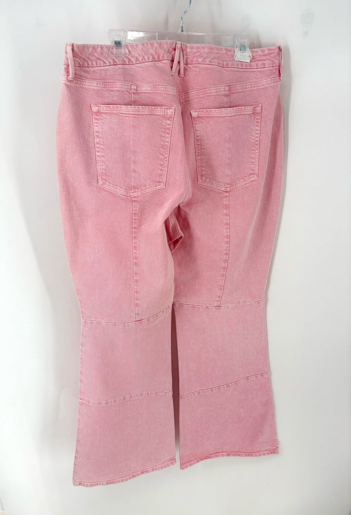 Size 18 GOOD AMERICAN Pink Pants