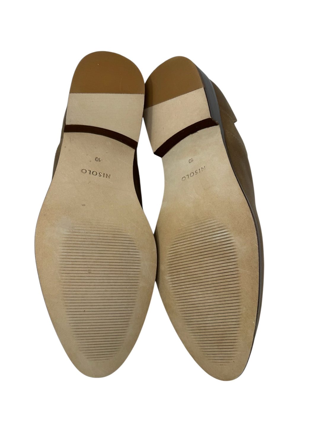 Shoe Size 10 Tan Leather Loafers