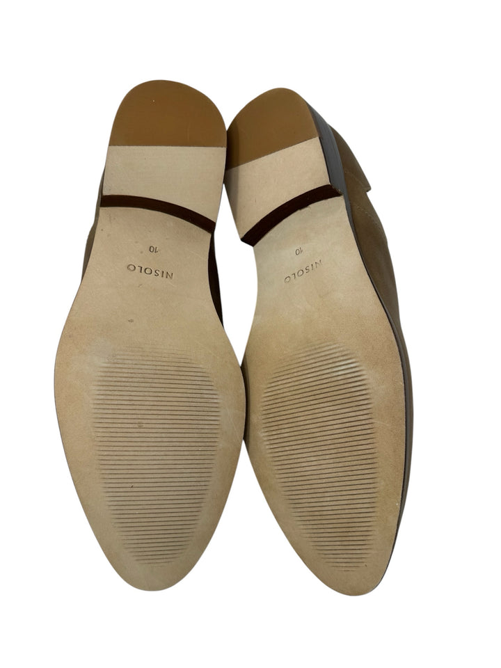 Shoe Size 10 Tan Leather Loafers