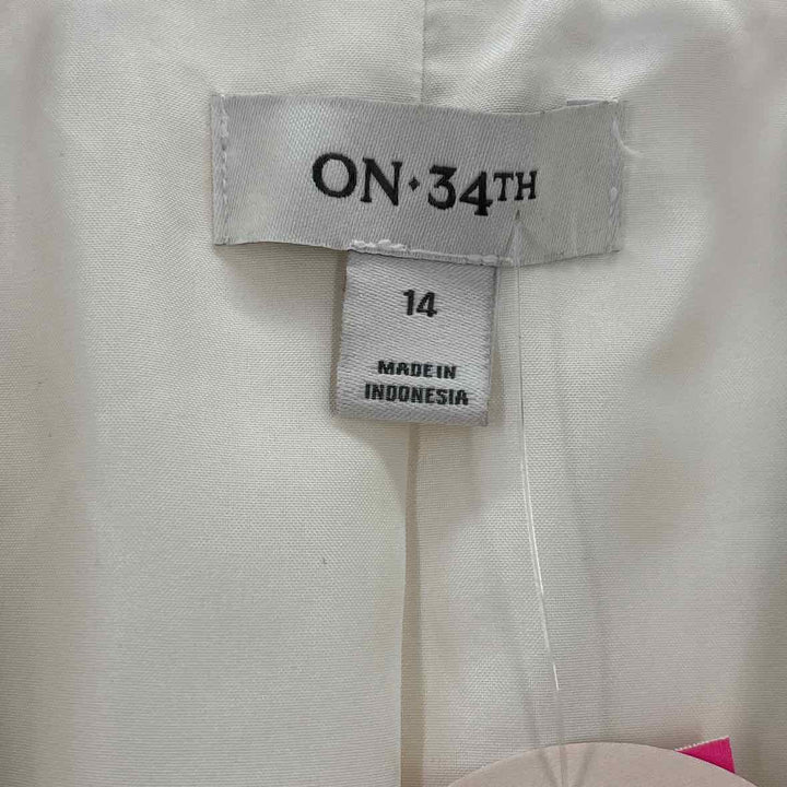 Size 14 ON 34TH Cream Blazer