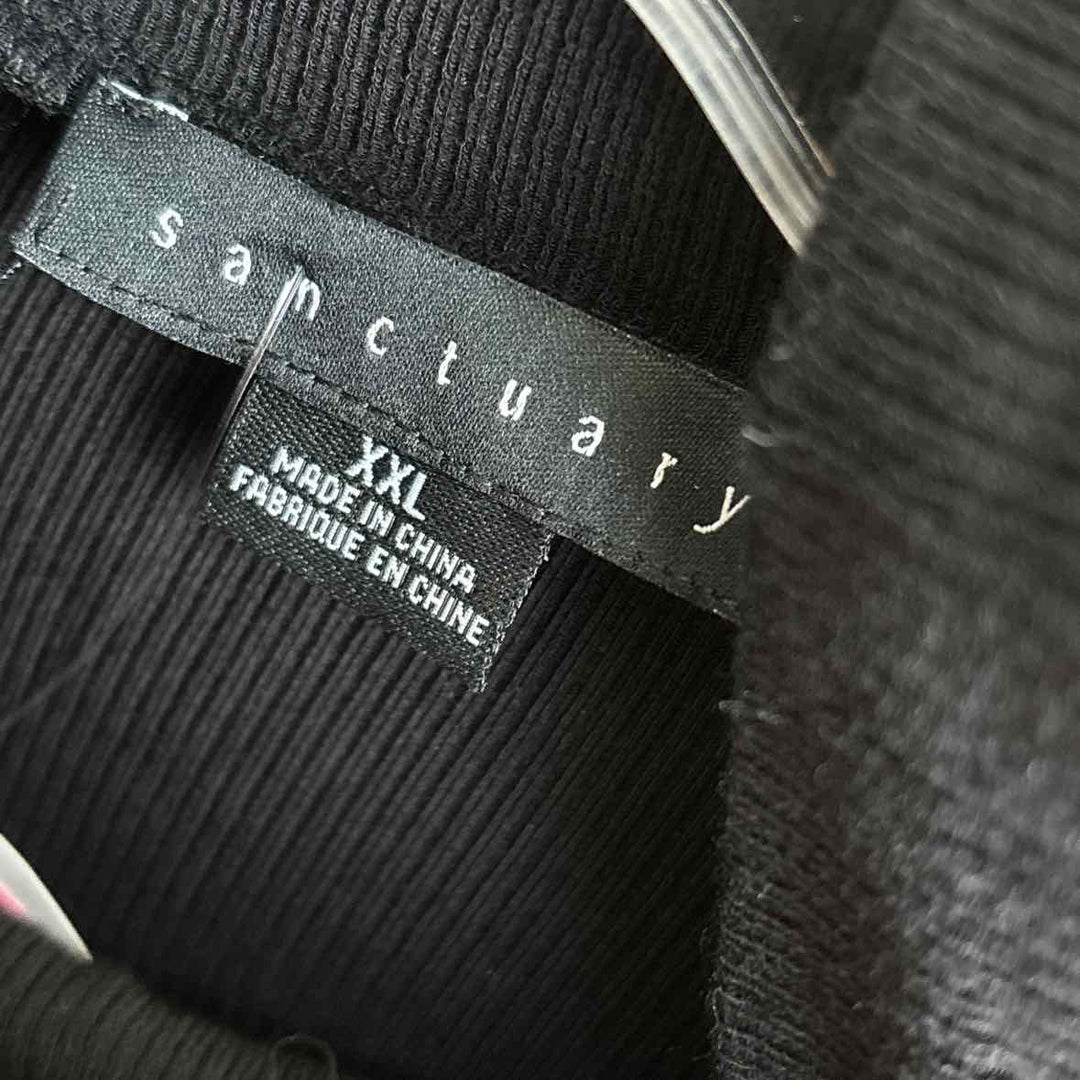 Size XXL Sanctuary Black Knit Shirt