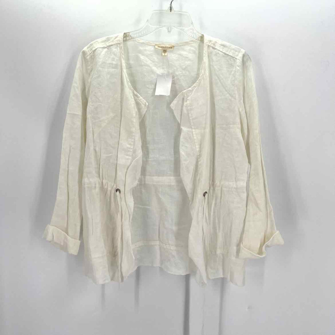 Size S Eileen Fisher White Shirt
