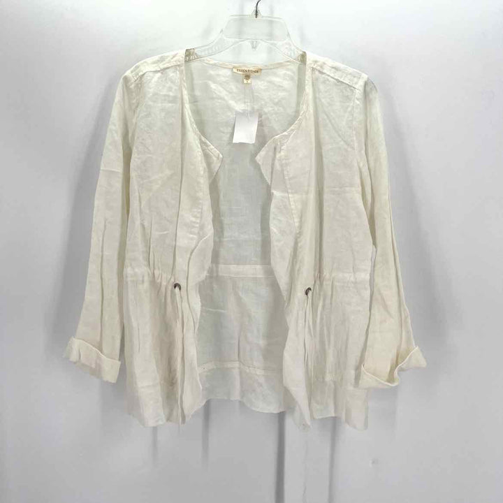 Size S Eileen Fisher White Shirt