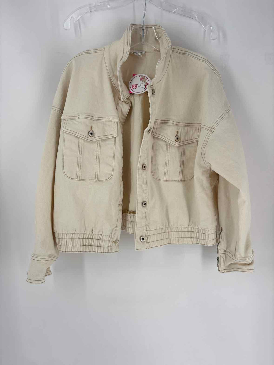 Size L TRIBAL Beige Jacket