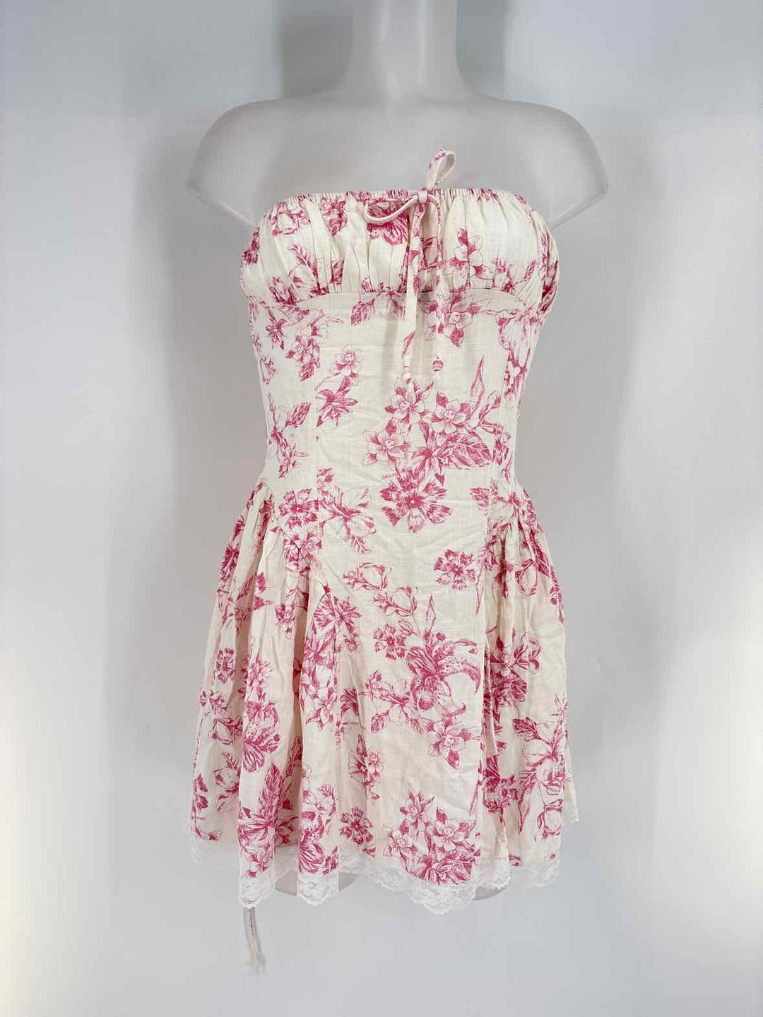 Size M PINK PRINT Dress