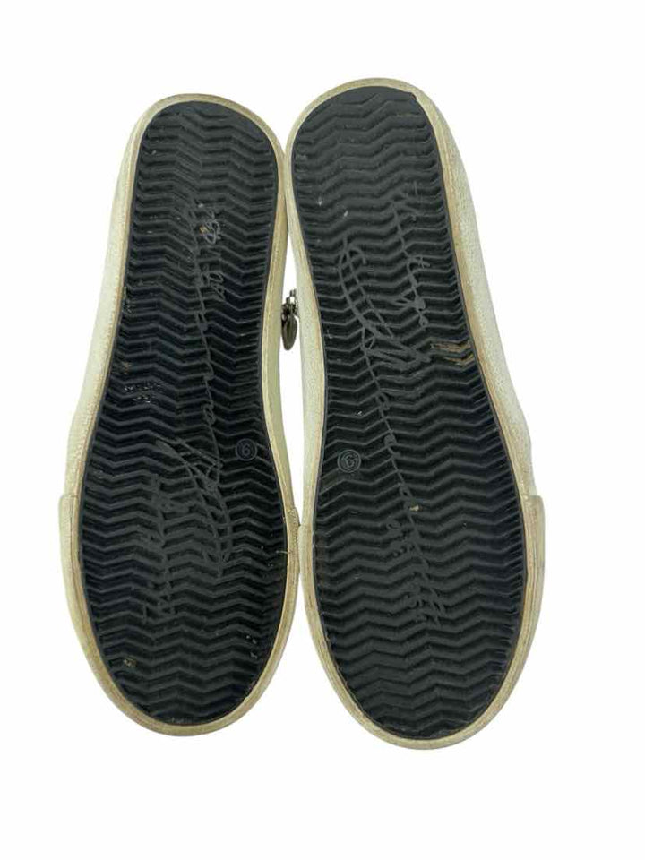 Shoe Size 9 Cream Sneakers