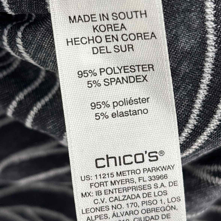 Size M Chico's Black Shirt