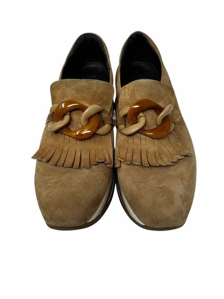 Shoe Size 37 SOFT WAVES Tan Suede Sneakers