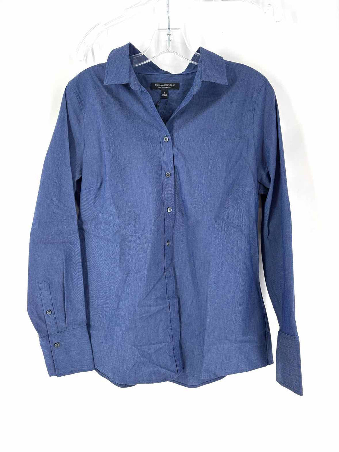 Size 8 Banana Republic Blue Shirt
