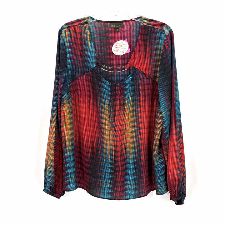Size 1X Multi-Color Shirt
