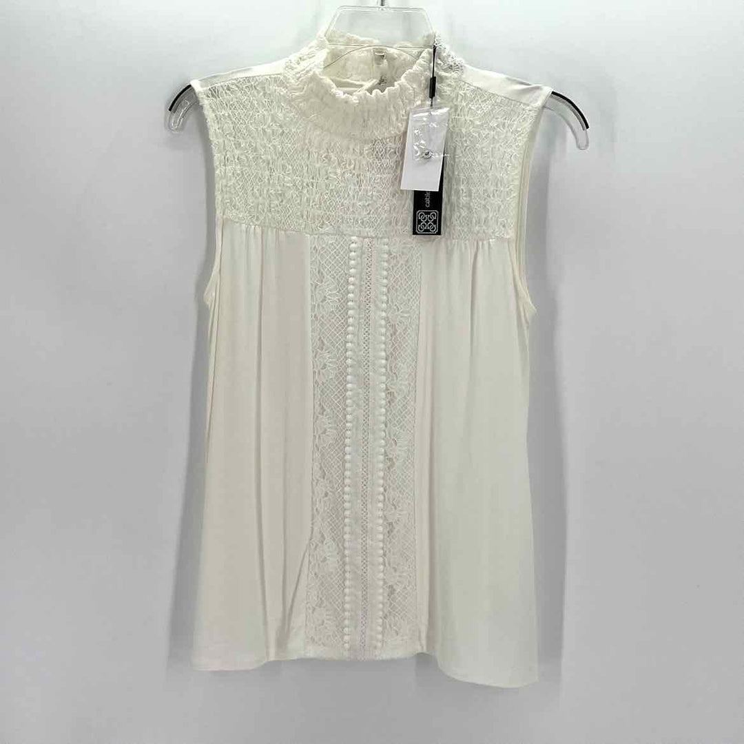 Size S CABLE & GAUGE Ivory Dress