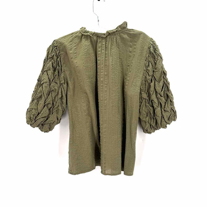Size S THML Olive Shirt