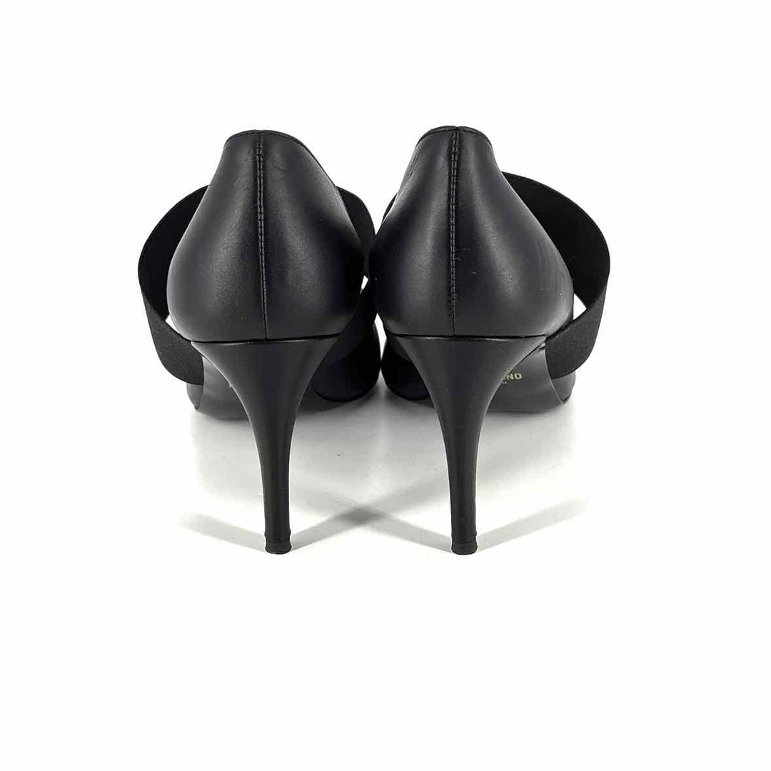 Shoe Size 40 MOCHINO Black Leather Luxury - Pumps